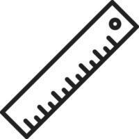 Ruler icon vector image.