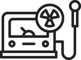 Radiation Detector icon vector image.