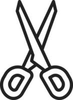 Scissors icon vector image.