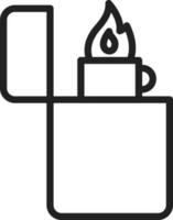 Lighter icon vector image.