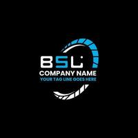 BSL letter logo creative design with vector graphic, BSL simple and modern logo. BSL luxurious alphabet design