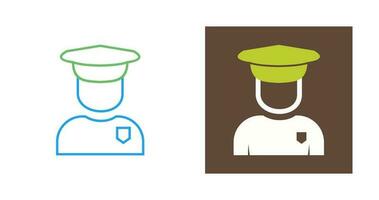 Security Guard Vector Icon