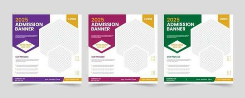 New creative idea professional web and print square banner template vector