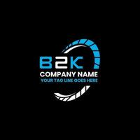 bzk letra logo creativo diseño con vector gráfico, bzk sencillo y moderno logo. bzk lujoso alfabeto diseño