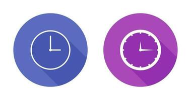 Clock Vector Icon