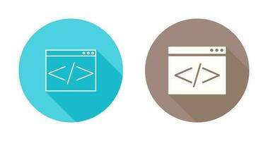 Html Coding Vector Icon