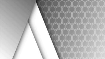 branco cor hexagonal padronizar fundo video