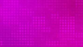 3D abstract digital technology animated pink light particles on pink gradient background. video