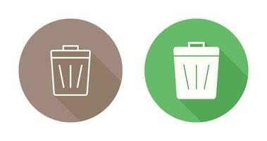 Trash Vector Icon