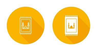 Prayer Rug Vector Icon