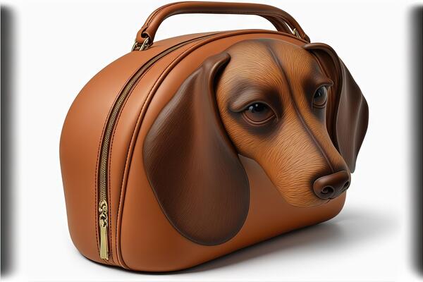 Dachshund Dog shape fashion luxury bag illustration generative ai 23937530  Stock Photo at Vecteezy