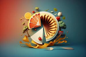 diet abstract concept illustration photo