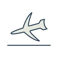 Flight Landing Vector Icon