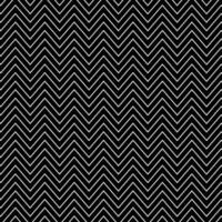 abstract geometric white horizontal wave line pattern with black background. vector