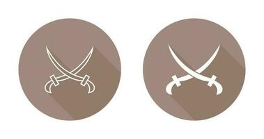 Two Swords Vector Icon