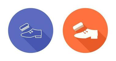 Shoe Polishing Vector Icon