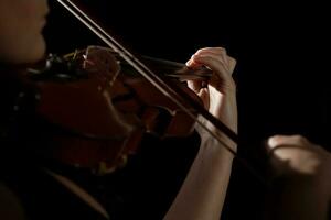 Detail of a musical instrument photo