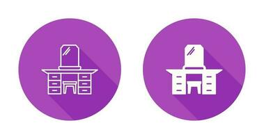 Dressing Table Vector Icon