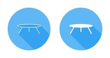 Small Table Vector Icon