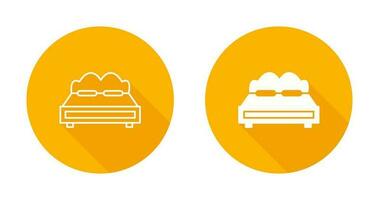 Double Bed Vector Icon