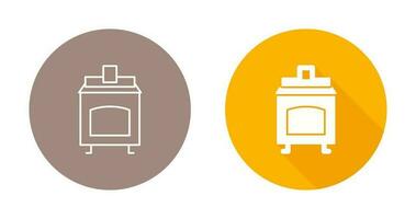 Coal Furnace Vector Icon