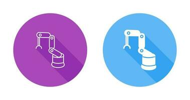 Industrial Robot Vector Icon