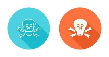 Pirate Skull Vector Icon