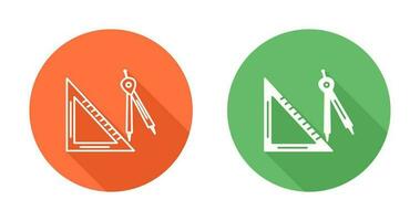 Set Square Vector Icon