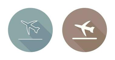 Flight Takeoff Vector Icon