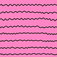 Hand drawn pink Seamless Pattern vector