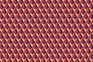 3d triangle origami block seamless pattern. Vector background.