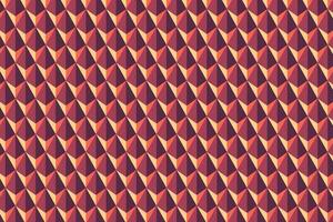 3d triangle origami block seamless pattern. Vector background.