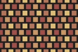 Brown square tile seamless pattern. Vector background.