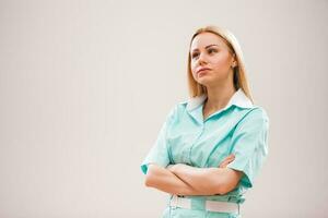 Portrait of a nurse photo