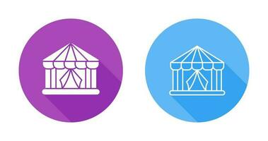 Circus Tent Vector Icon