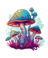 Magical Mushroom Sublimation png