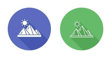 Pyramid Vector Icon