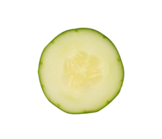 slice of cucumber isolated element png