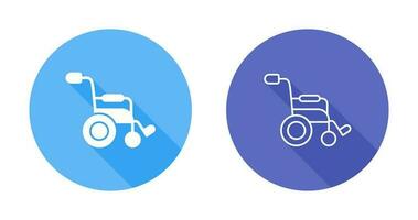 Wheel Chair Vector Icon