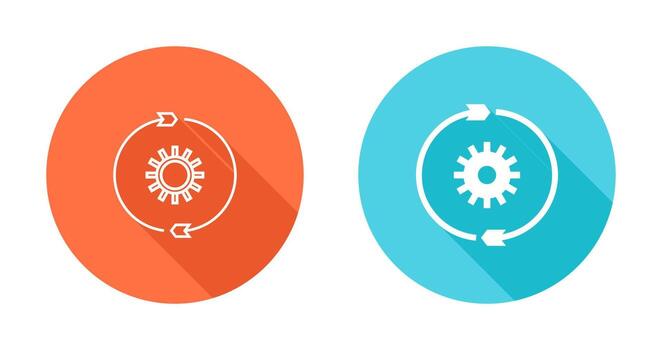 icono de vector de configuración de conversión