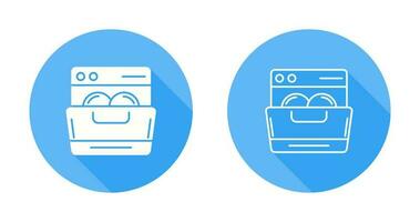 Dishwasher Vector Icon