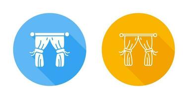 Curtains Vector Icon