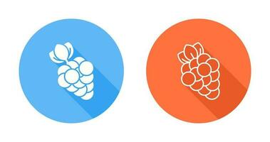 Grapes Vector Icon