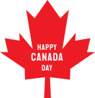 das Ahorn Blatt Symbol zum Kanada Tag Konzept png