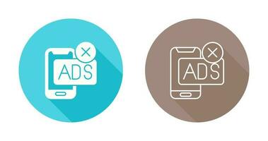 AD Block Vector Icon