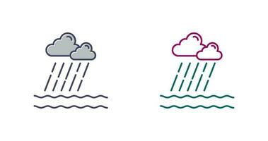 rain Vector Icon