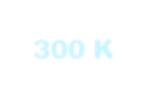 300 k subscribers celebration greeting Number with frozen design png