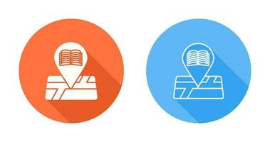 Library Location Vector Icon