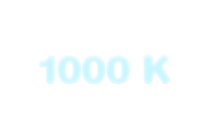 1000 k suscriptores celebracion saludo número con congelado diseño png