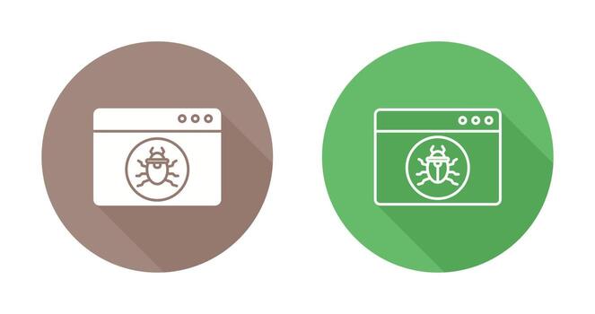 Website Attack Vector Icon